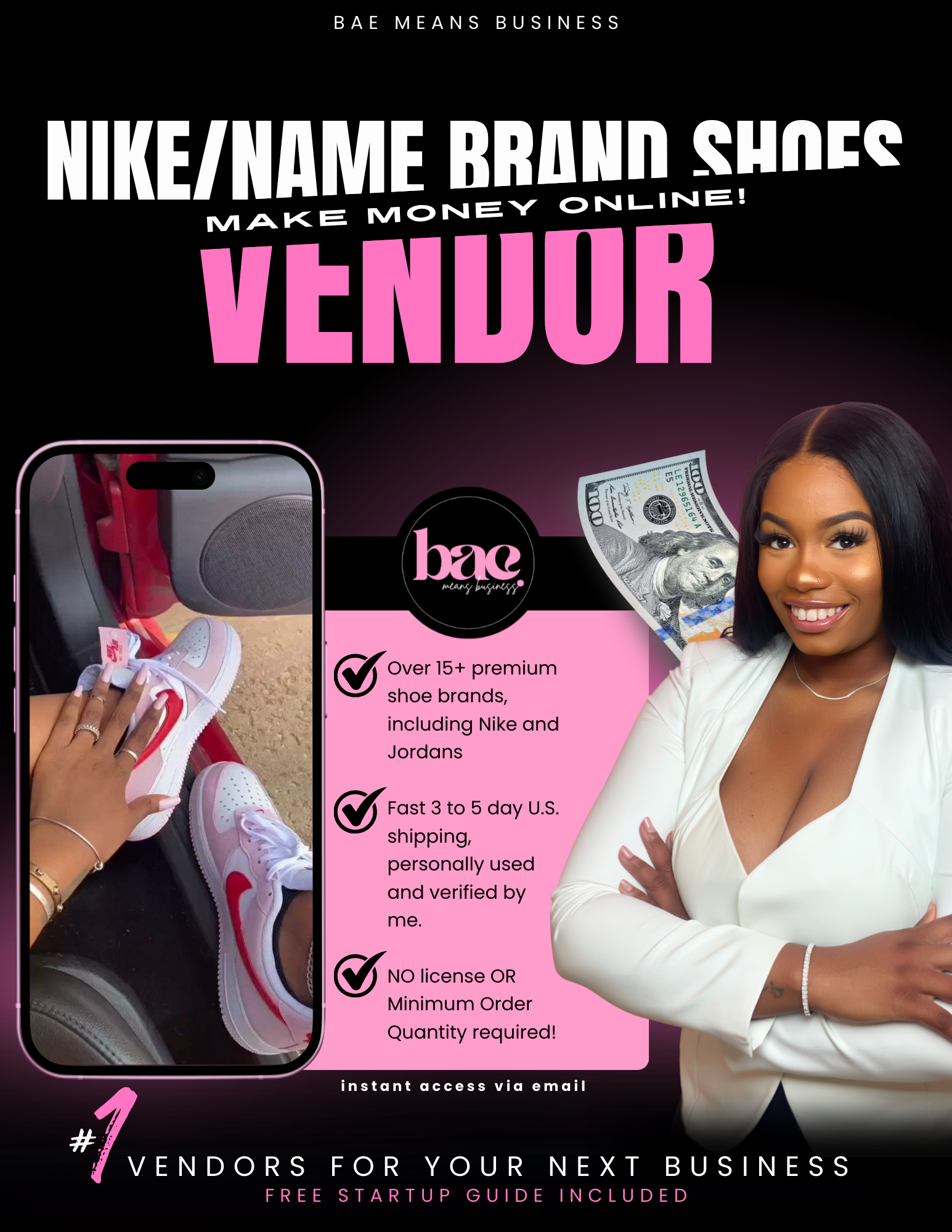 Personal Name Brand Sneaker Vendor List